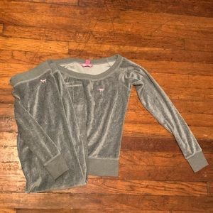 Victoria secret sweat suit